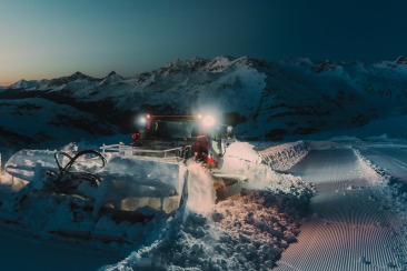 Pistenbully in Bivio